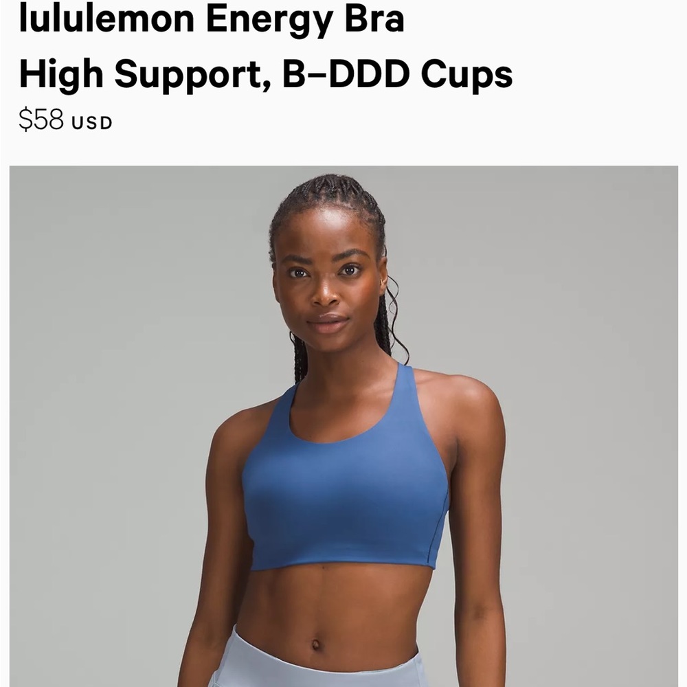Lululemon sports bra